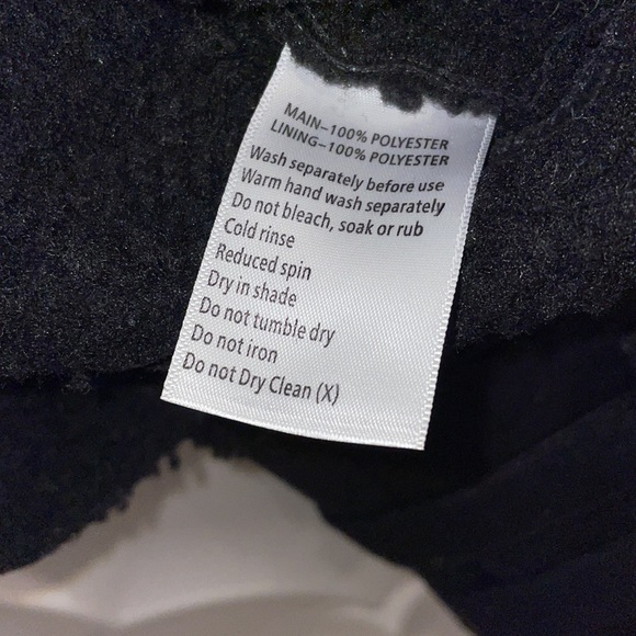 Jorge black zipped strap jacket size 8. Box 10 - Picture 3 of 7